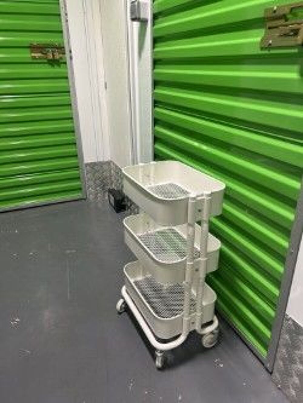 Chariot IKEA R&Aring;SKOG blanc ? &Eacute;tat neuf Meubles