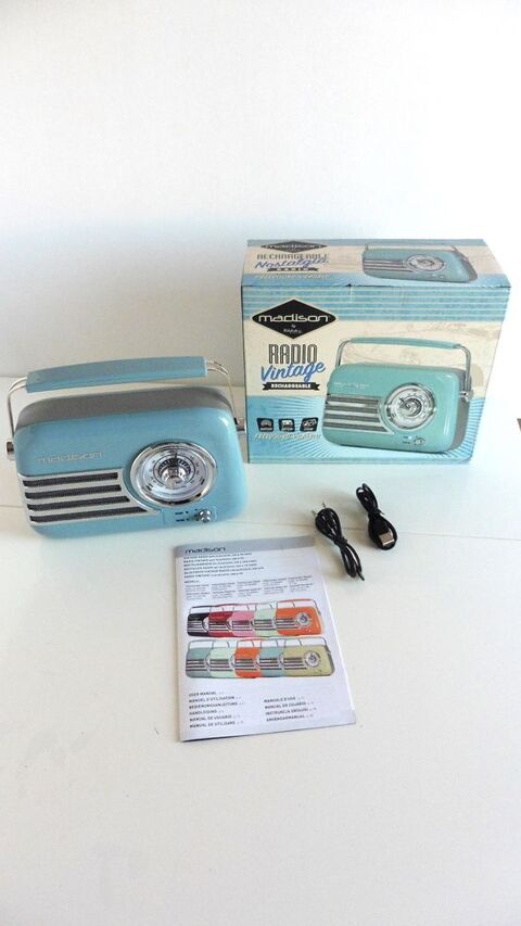 Radio Portable Vintage MADISON 18 Talant (21)