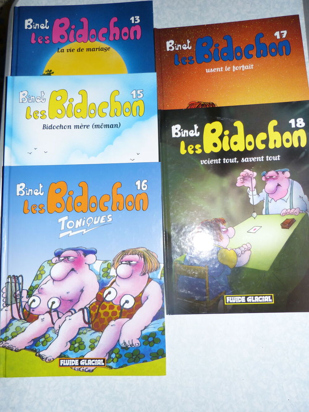BD - LES BIDOCHON - a choisir - LISEZ TOUT LE TEXTE Livres et BD