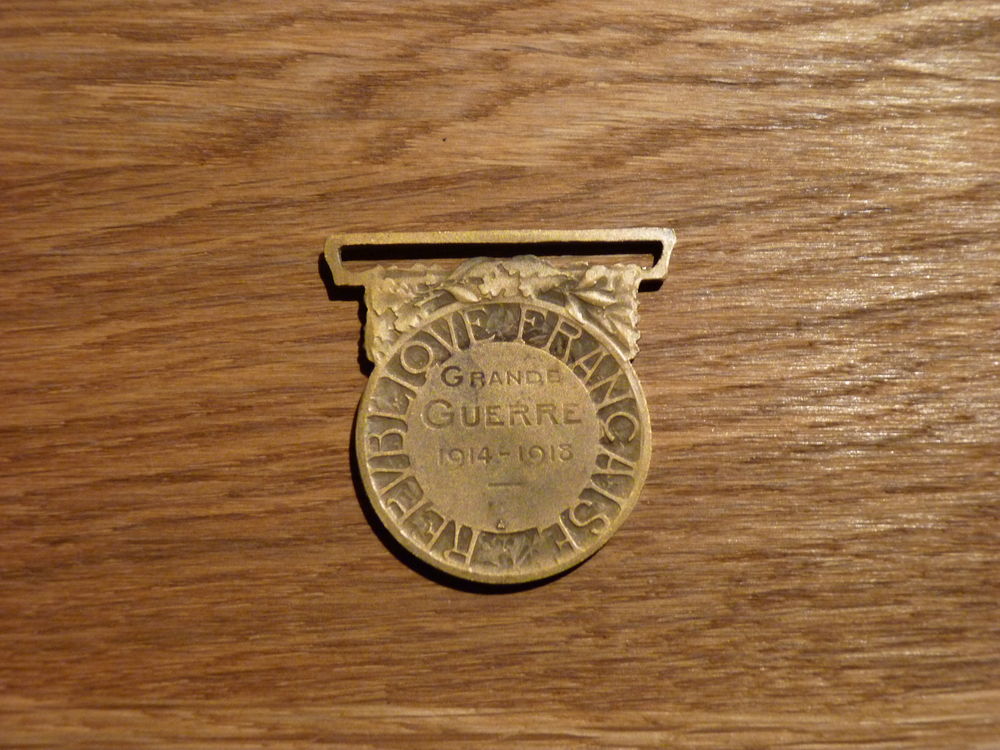 M&eacute;daille Grande Guerre 