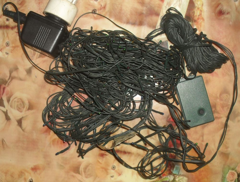Guirlande &eacute;lectrique 150 micro lampes int&eacute;rieur / ext&eacute;rieur Décoration