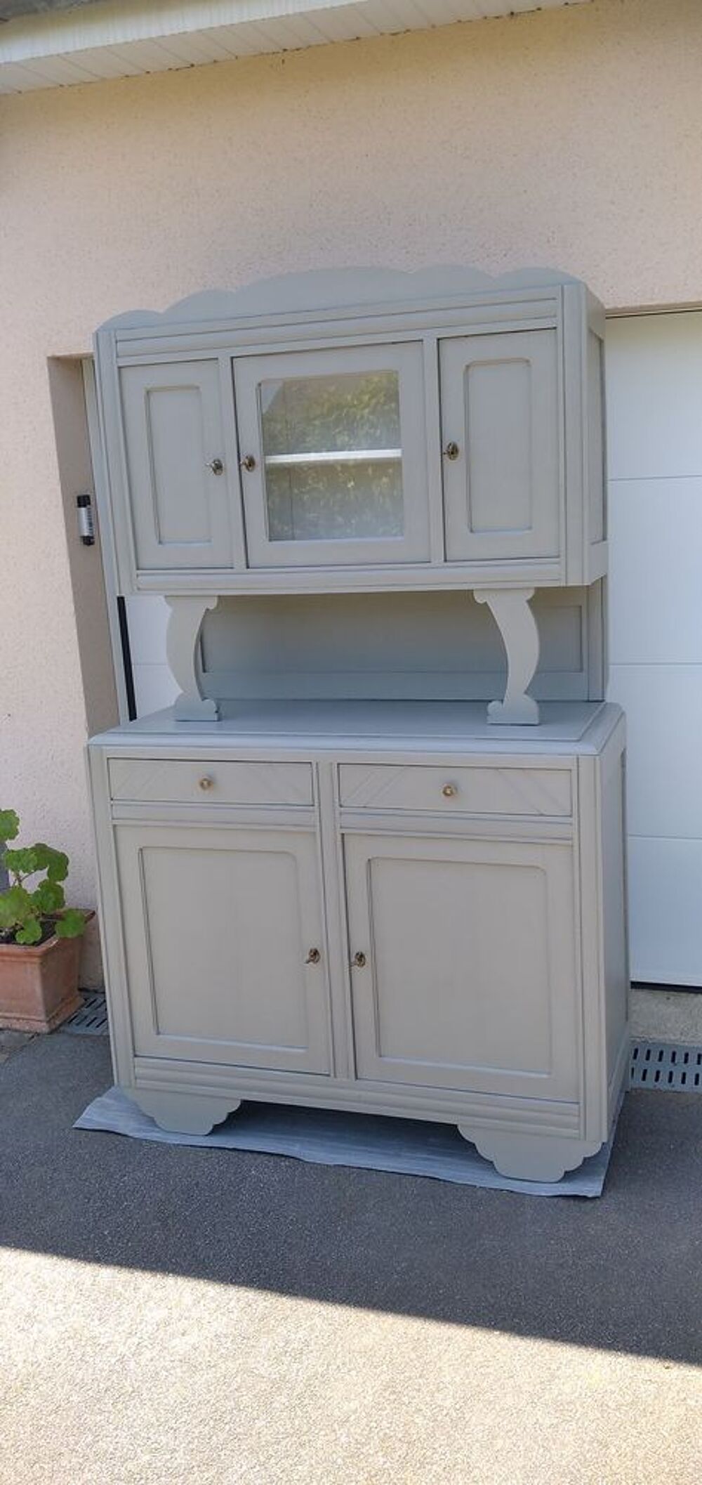 Buffet 2 corps ann&eacute;es 40/50 Meubles
