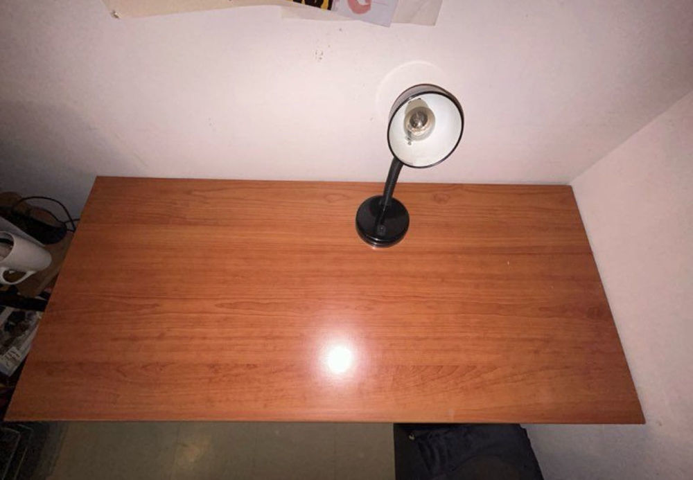 bureau en bois avec plateau en bois Meubles
