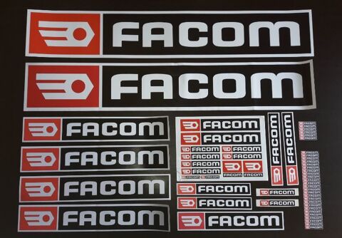 Autocollants FACOM neufs 2 Metz (57)