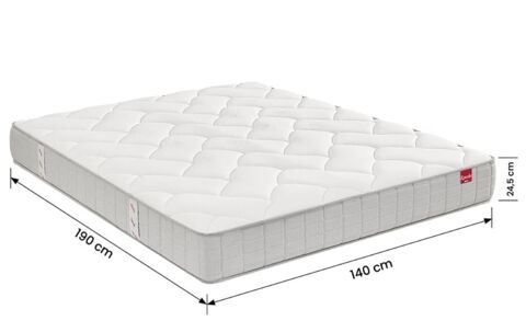 matelas EPEDA ALLURE MYSTERIEUX 140 x190 sous garantie 200 Dijon (21)