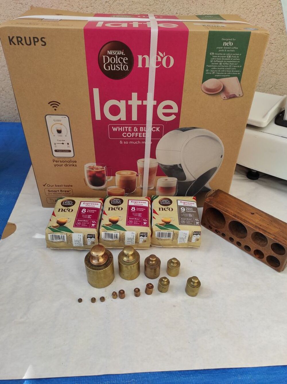 Machine &agrave; caf&eacute; Nescaf&eacute; Dolce Gusto NEO Krups Latte WiFi Electroménager