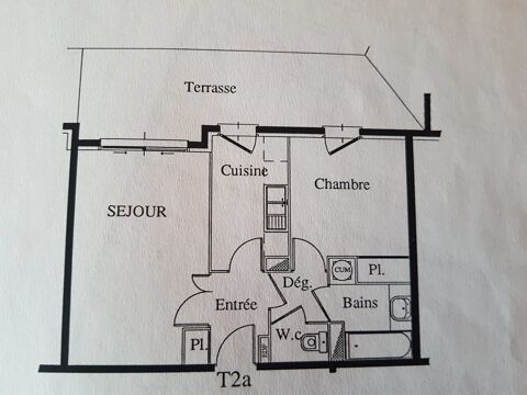  Appartement � louer 2 pi�ces 42 m�