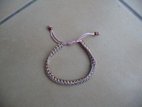Bracelet ton rose avec strass 3 Celles-sur-Belle (79)