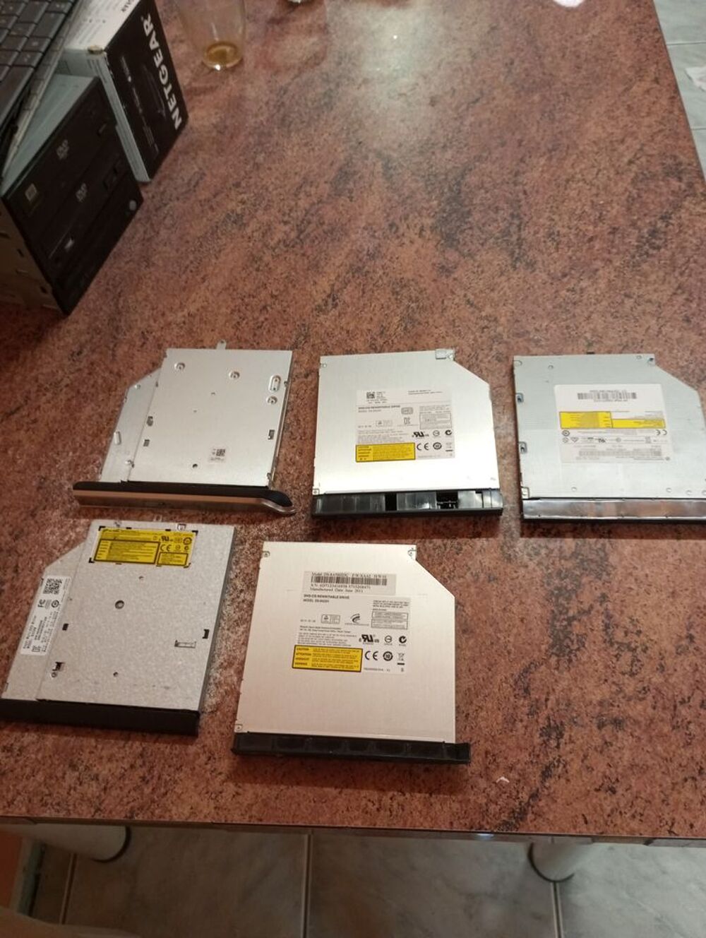 5 lecteurs graveur pour pc portable Matériel informatique