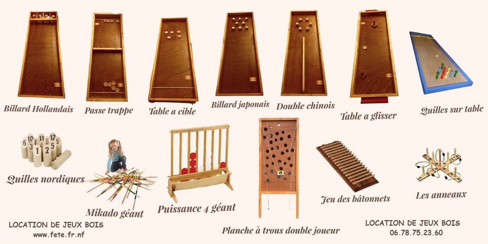Jeux en bois Jeux / jouets