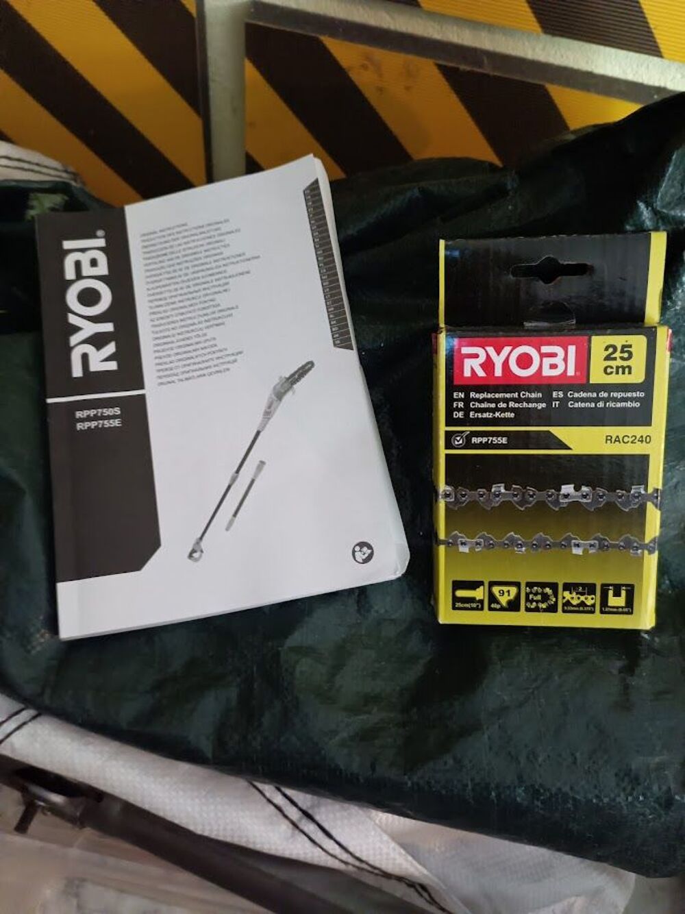 Ryobi RPP755E , 220 V, Elagueuse sur perche Jardin