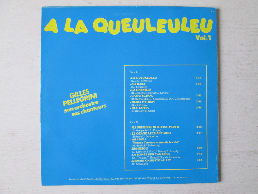 Disques 33 tours Gilles Pellegrini CD et vinyles
