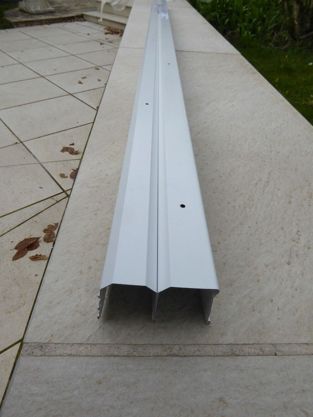 Placard rail haut SPACEO blanc L 194 cm neuf	 Bricolage