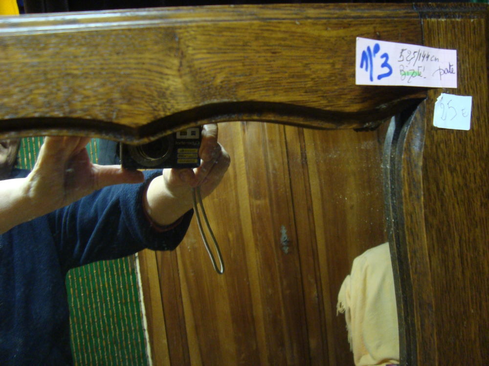 Miroir sur porte d'armoire Meubles