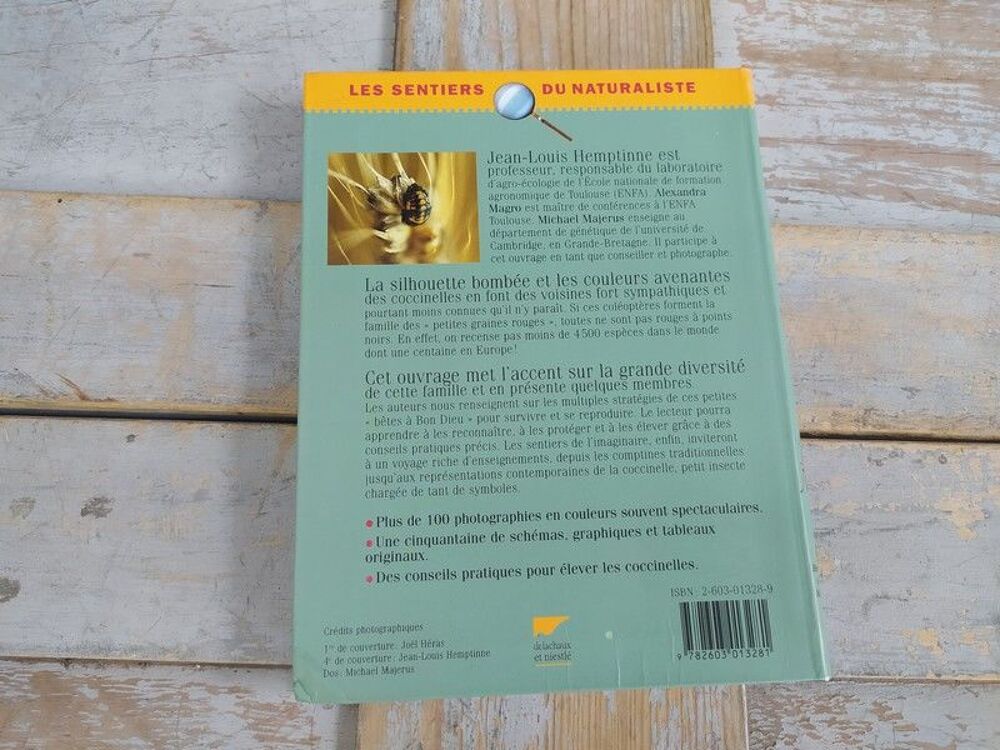 Livre Delachaux et Niestl&eacute; Les Coccinelles Livres et BD