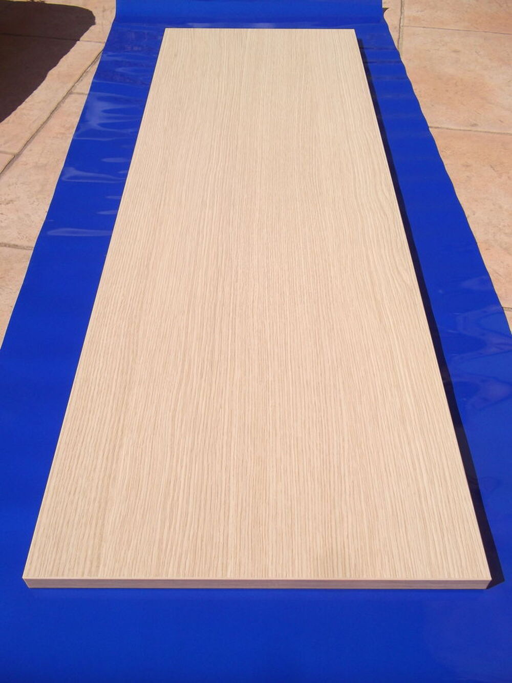 Lot 32 &eacute;tag&egrave;res Retif m&eacute;lamin&eacute; ton h&ecirc;tre 120cm x40cm x 2,2cm Meubles