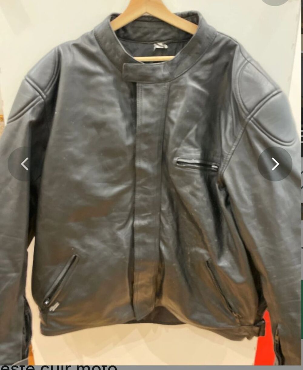 Blouson cuir moto Jaguar Vêtements