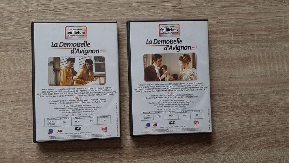 " LA DEMOISELLE D'AVIGNON " 2 DVD DVD et blu-ray