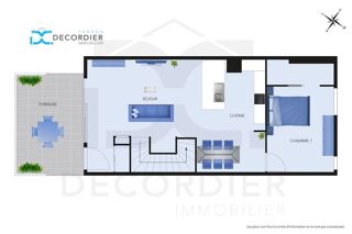 Vente Appartement Superbe T5 Duplex récent avec terrasse, double garage et excellent DPE A/A ! Marin
