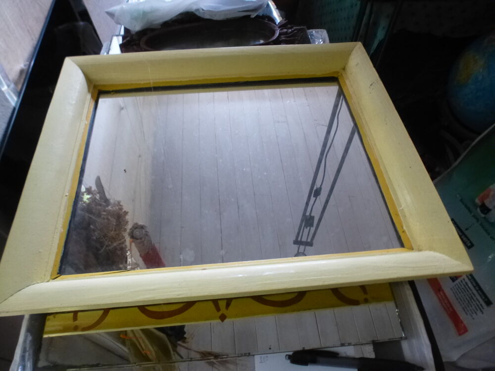 MIROIR CADRE BOIS 50X41 Décoration