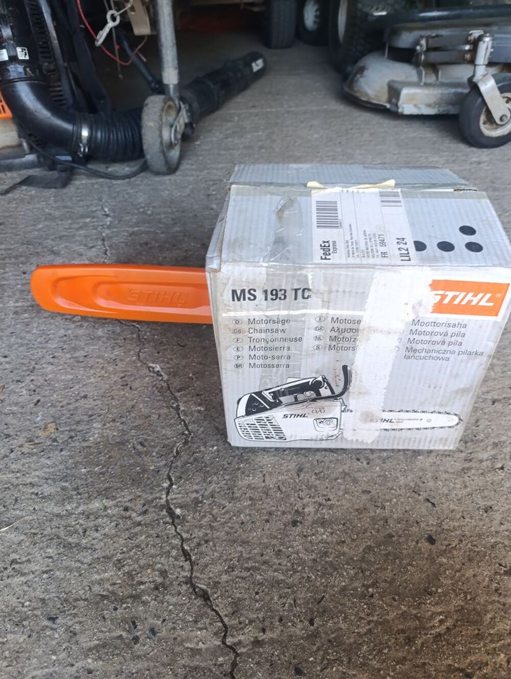 Tron&ccedil;onneuse &eacute;lagueuse Sthil ms 193TC Jardin