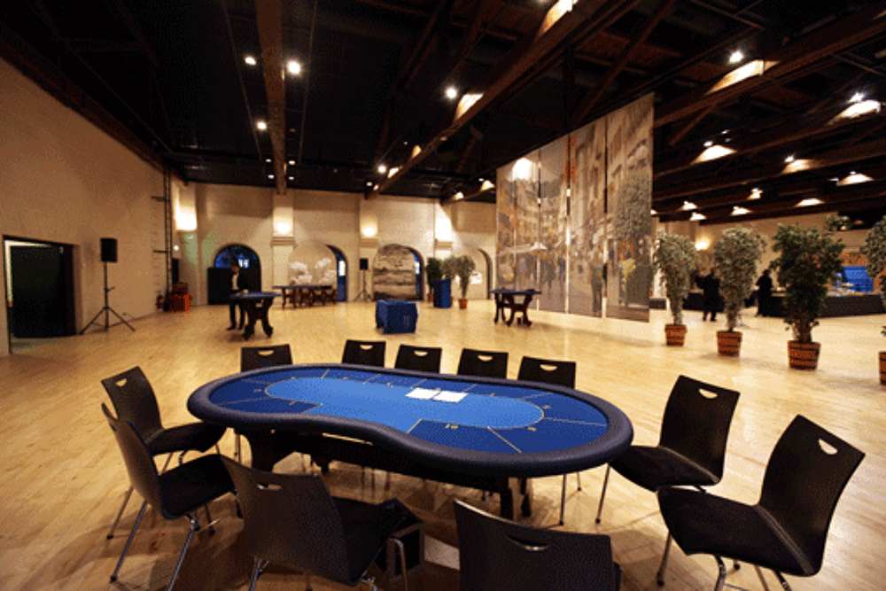 Tr&egrave;s belle table de Texas Hold'Em Poker Jeux / jouets