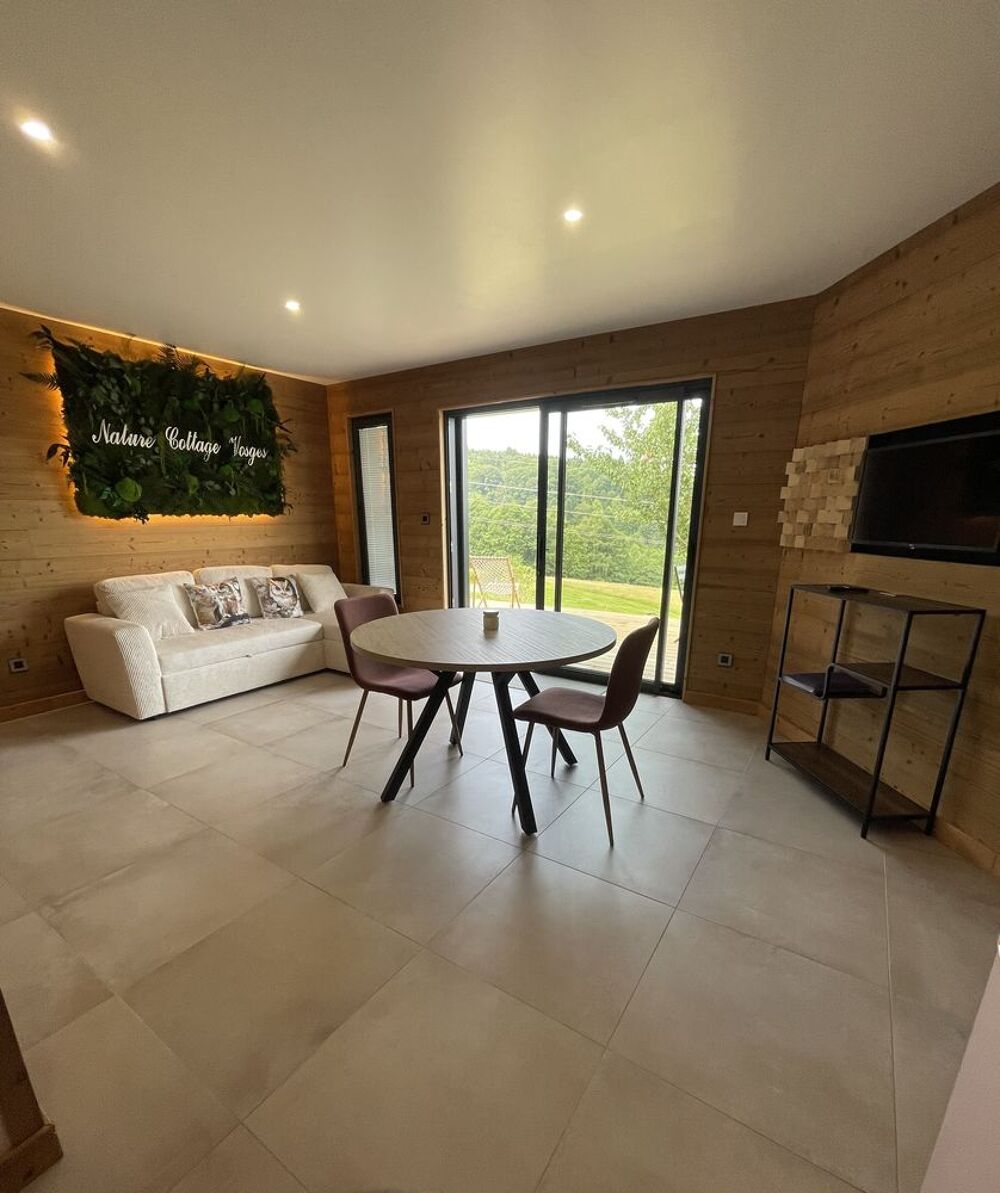   Ecolodge individuel avec bain finlandais privatif Lorraine, Anould (88650)