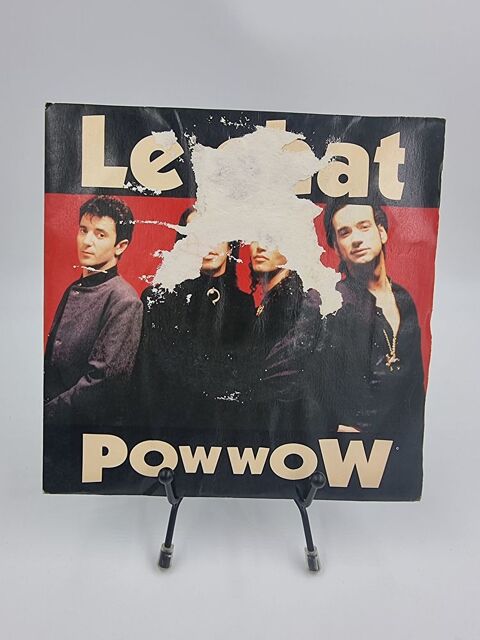 Vinyle 45 tours Le Chat : Pow Wow avec fourreau 4 Vulbens (74)