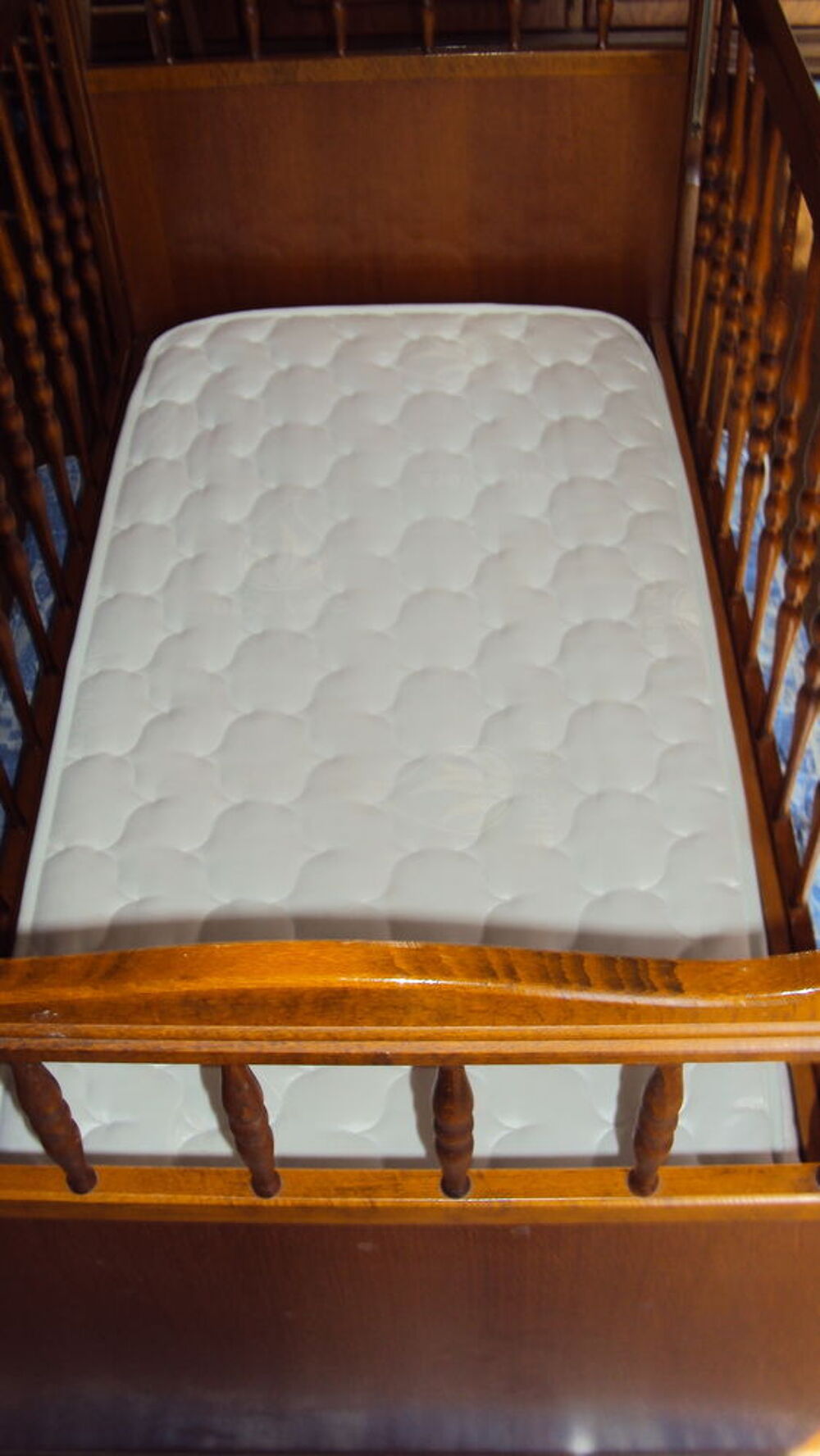LIT BEBE BOIS AVEC MMATELAS Mobilier enfants