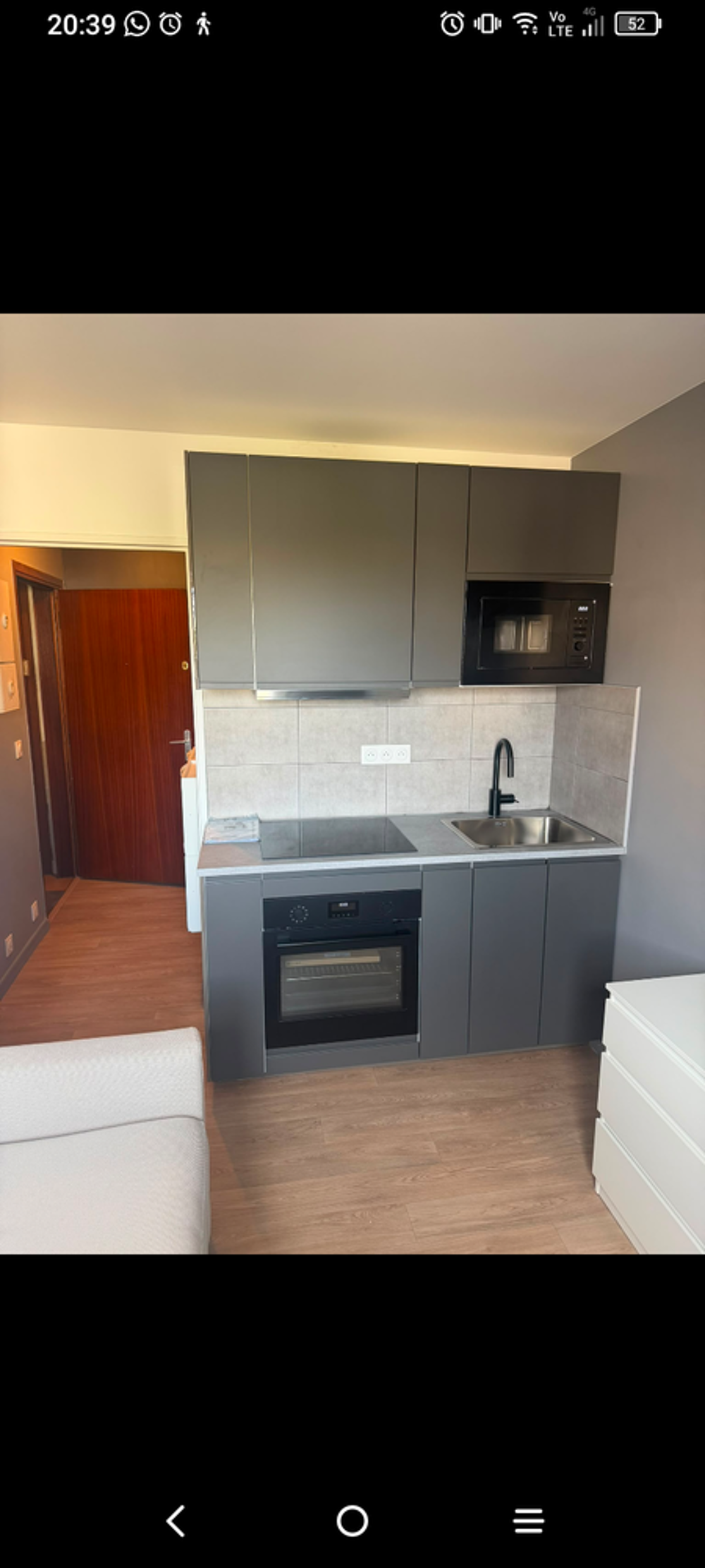 Location Appartement Studio meublé rénové de 17 m² Chilly-mazarin