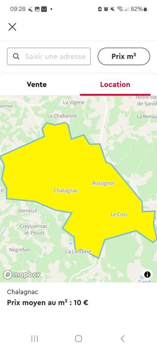  Terrain � vendre 8000 m� P�rigueux