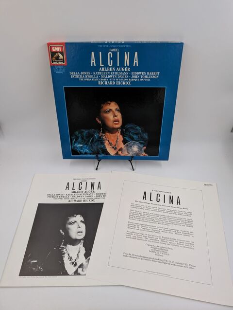Coffret Vinyle 33 tours Handel Alcina : Arleen Augr... 7 Vulbens (74)