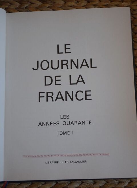Le Journal de la France - Les Ann�es 40 - 1971 - Tome 1 ... 10 Roissy-en-Brie (77)
