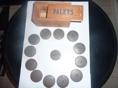 PALETS ANCIENS DE 1960, Fonte TBE 50 Saint-Prix (95)