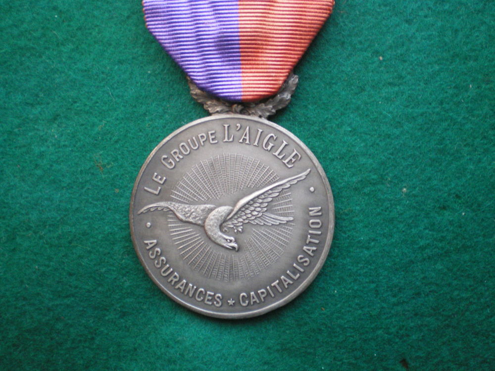 M&eacute;daille du Groupe l'Aigle Assurances Capitalisation. 