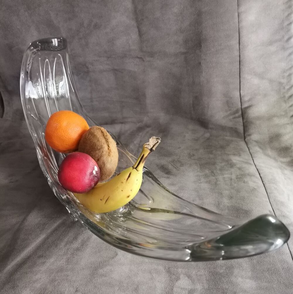 3 Coupes en verre design vintage Décoration