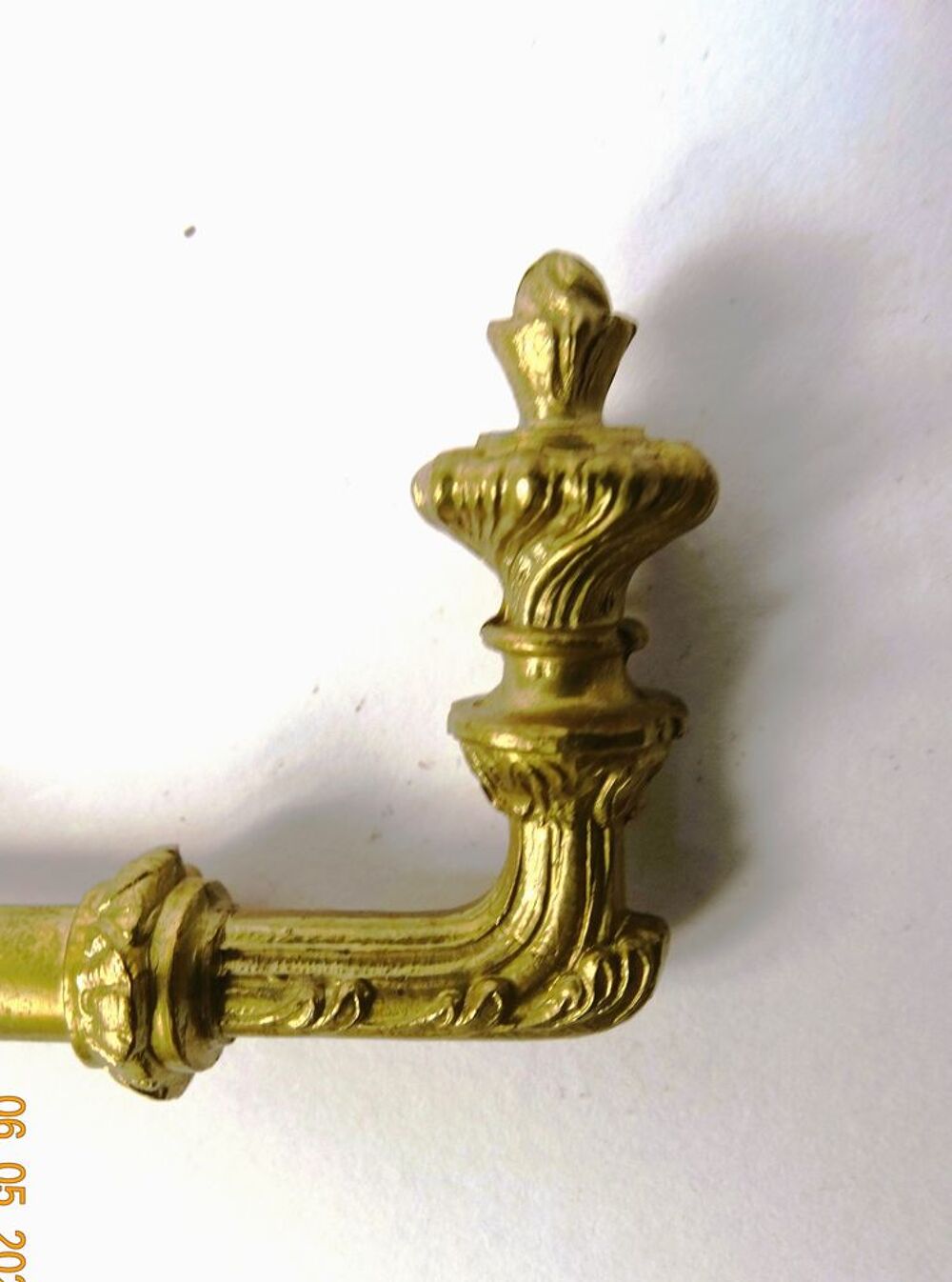 Vintage - CROCHETS RIDEAUX BRONZE MASSIF - belle qualit&eacute; Décoration