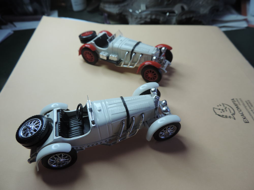SOLIDO - MERCEDEZ-BENZ SSK - 1927 - Echelle : 1/43 &egrave;me. 