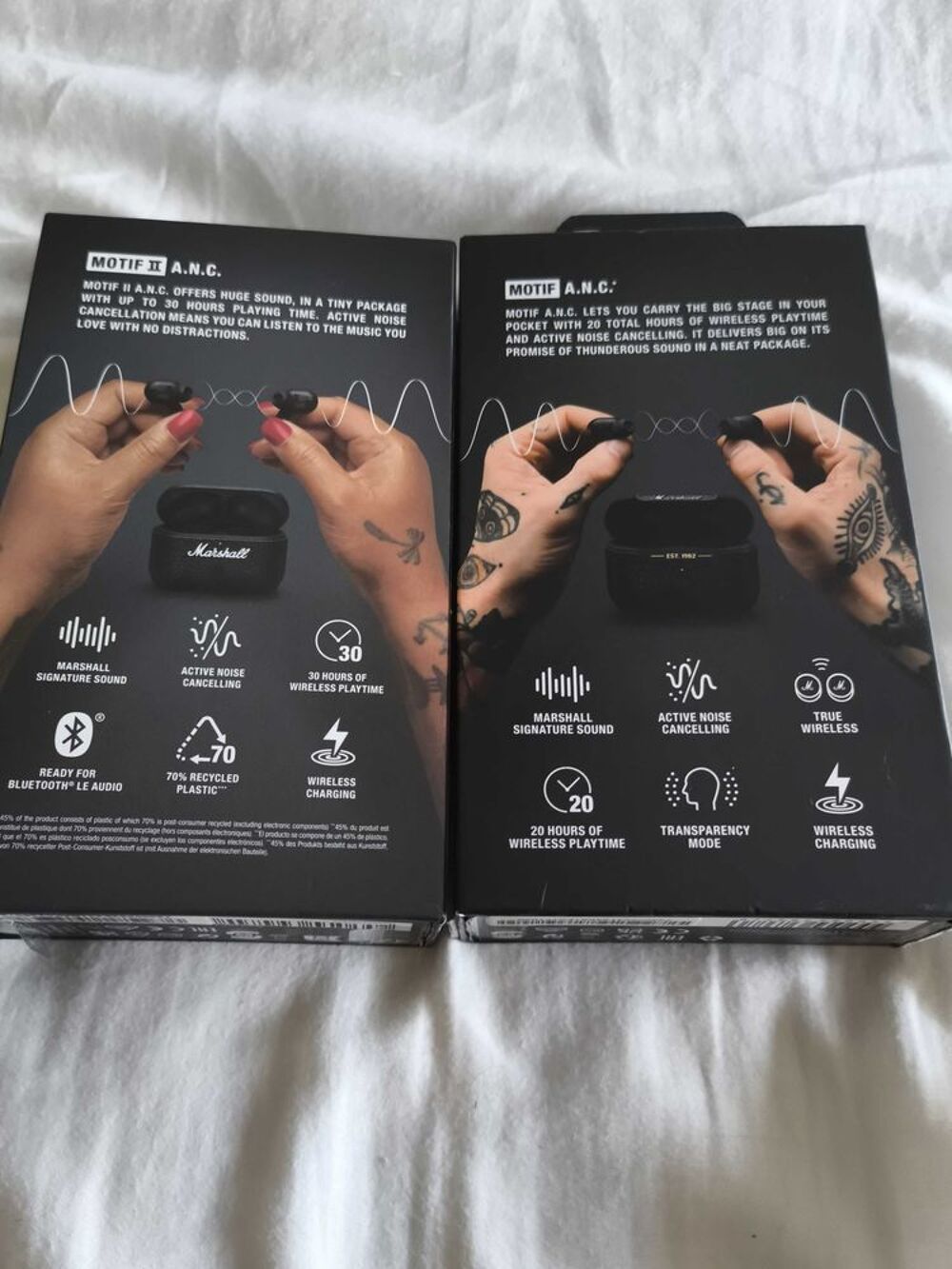 Marshall Motif A.N.C + MOTIF 2 A.N.C Audio et hifi
