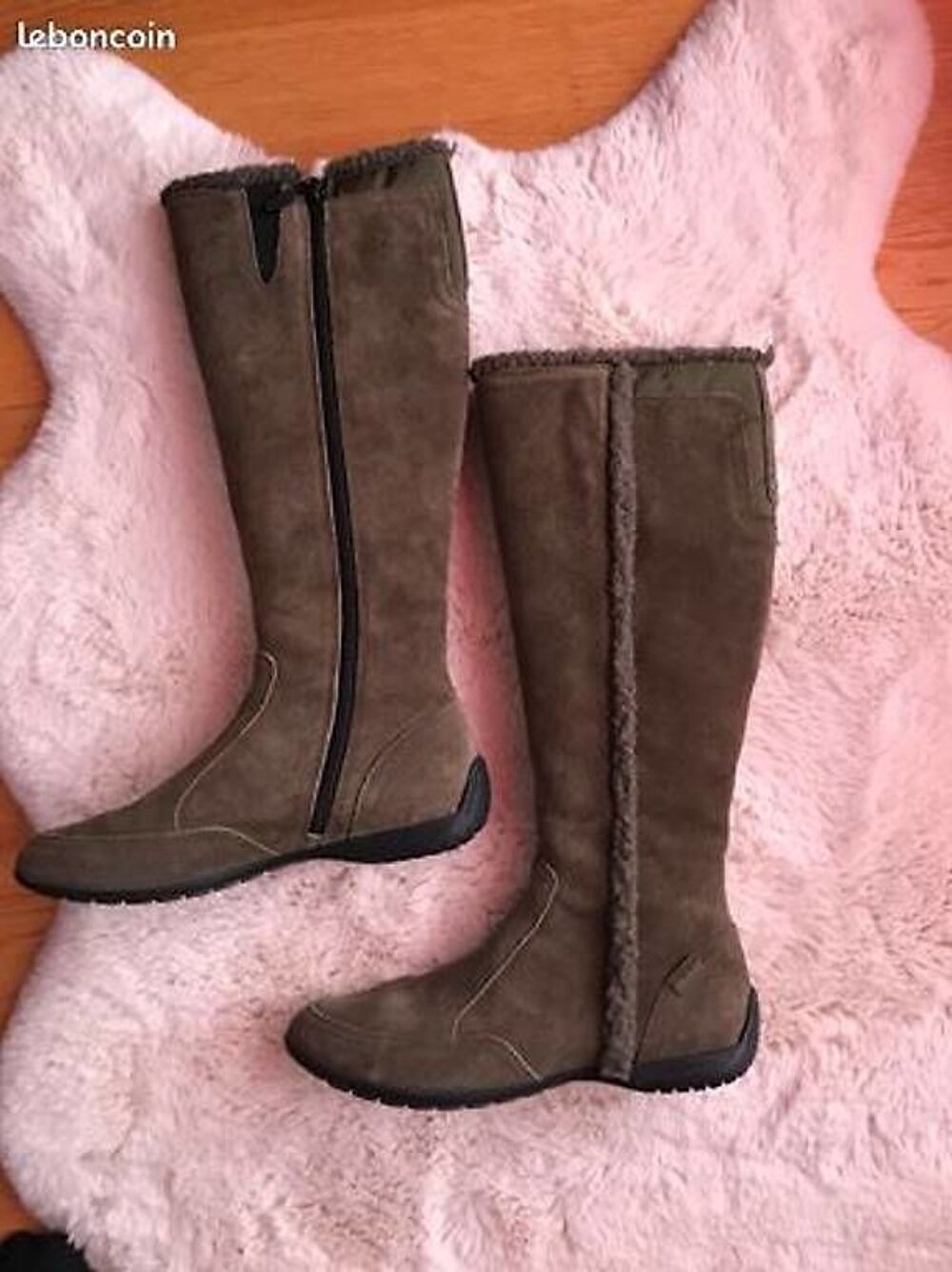 Bottes en daim hiver Chaussures