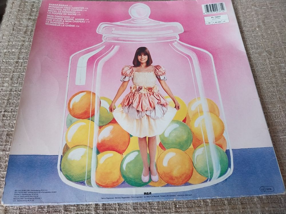 Chantal Goya Babar Disque Vinyl 33T Chanson Enfant RCA 1983 CD et vinyles