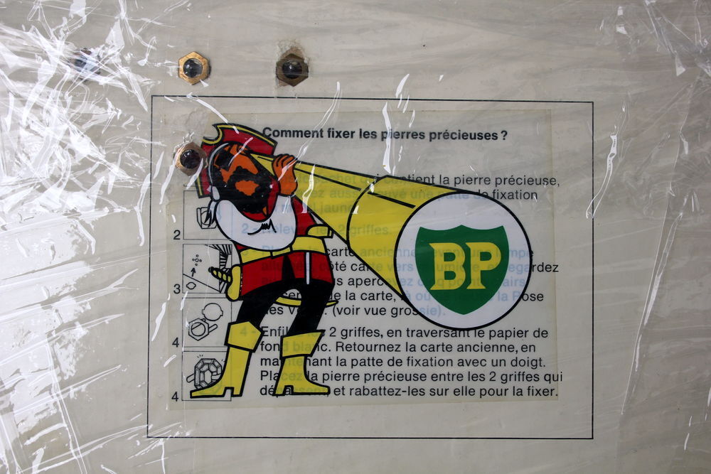 Carte Tr&eacute;sor Des Pirates BP - Pieces De Monnaie 1970 