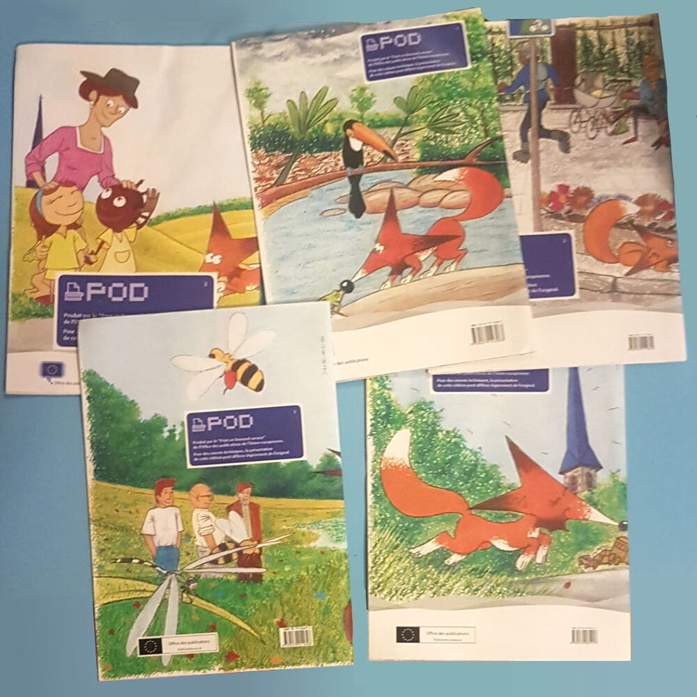 Lot 5 livres enfant, sur l'environnement Livres et BD