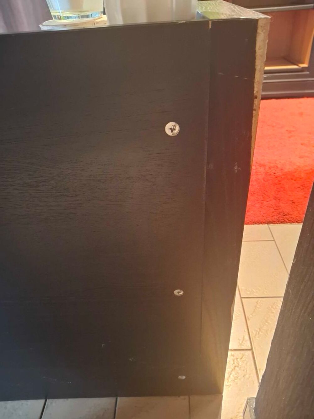 meuble de chevet ou rangement ikea malm brun n&eacute;gociable Meubles