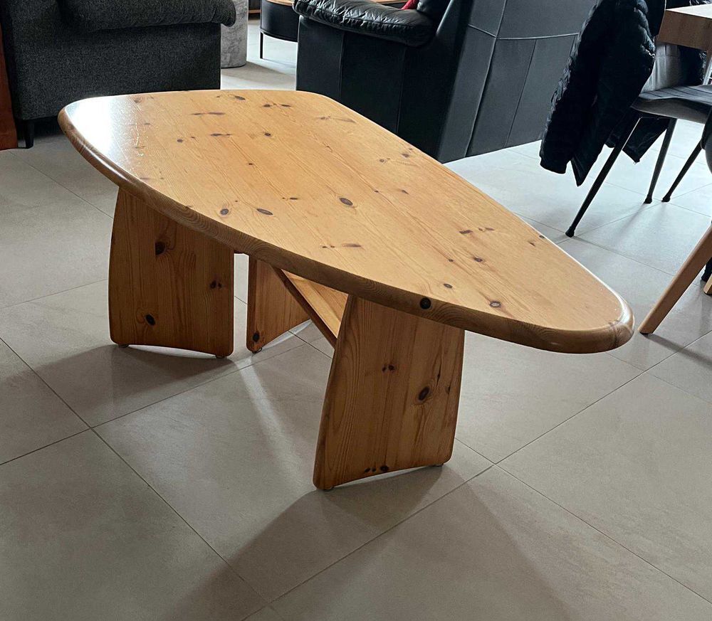 Table+basse+en+pin+massif D�coration