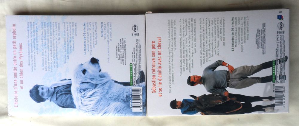 DVD de Belle et S&eacute;bastien int&eacute;grale des saisons 1 et 2 6 DVD DVD et blu-ray