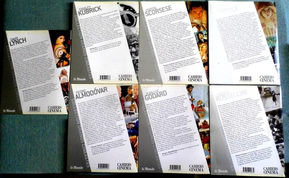 Rares collectors pour amoureux du cin&eacute;ma : 7 Cahier 
