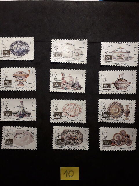 1série complète de timbres 0,40 € la série.10- 0.4 Les Forges (88)