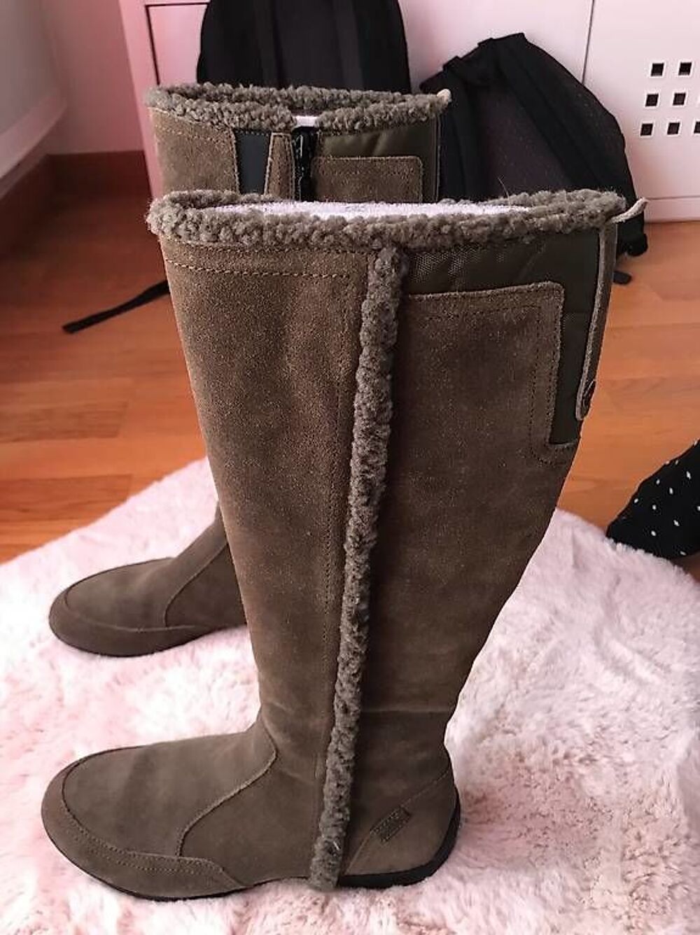 Bottes en daim hiver Chaussures