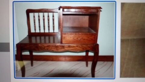 Ancienne banquette en bois style rustique 50 L'Huisserie (53)